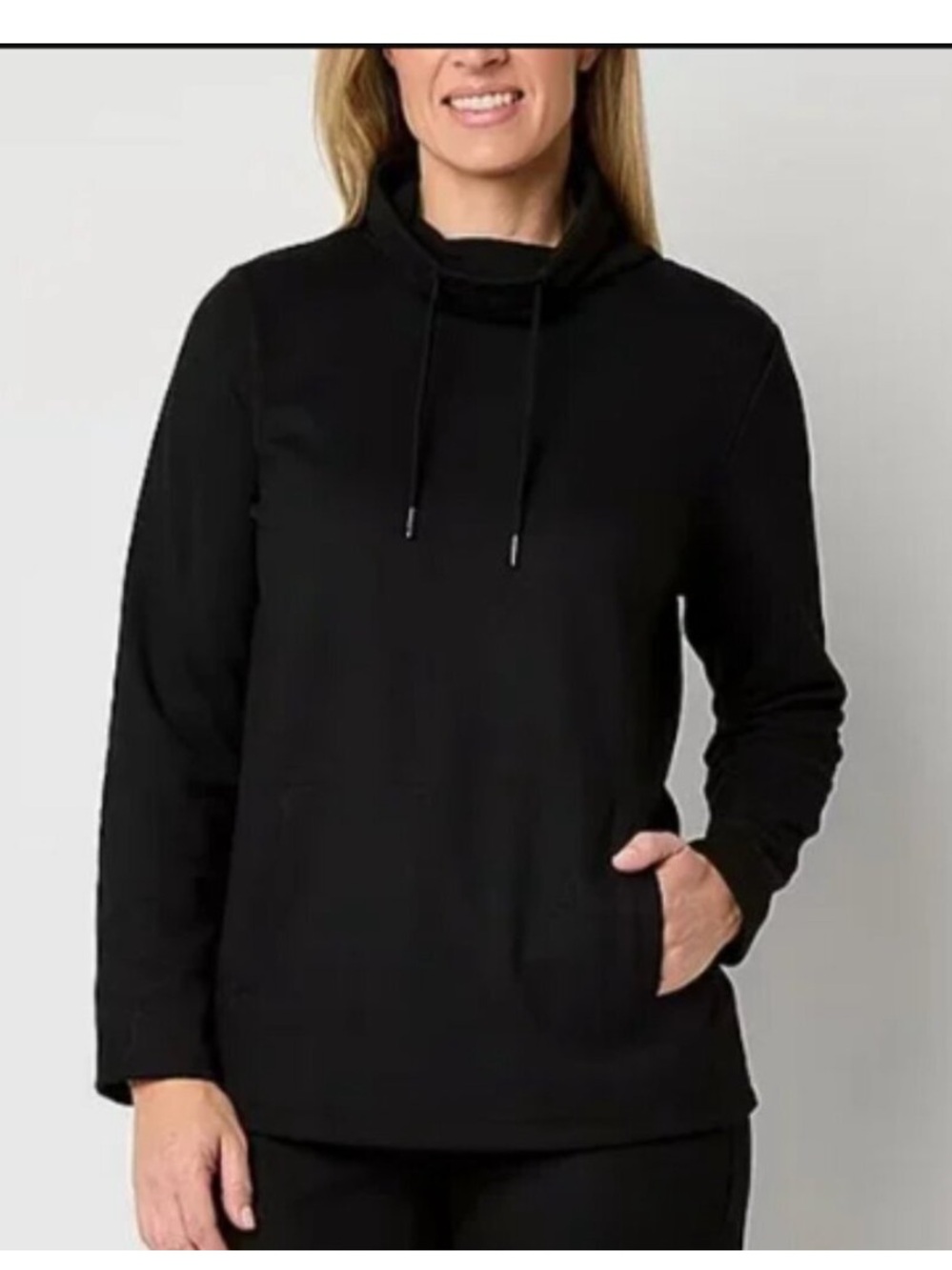 Black and Grey turtle Neck Pullover Hoodie 2 for 1 deal !!